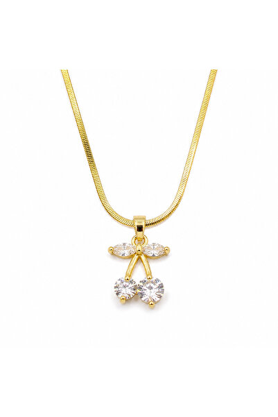 Sjour Premium İtalyan Zincir Kadın Kolyesi Özel Seri 40 + 5 cm Gold - 2026 Su...