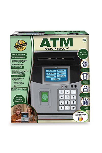 Zumzeria Pușculiță educativă tip ATM - Idee