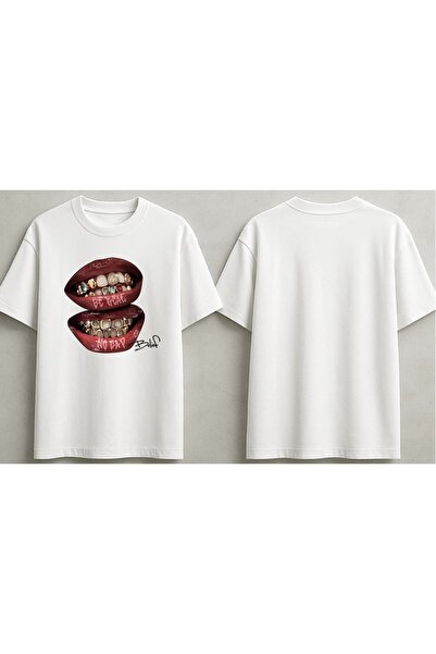ELFERA Ανδρικό μπλουζάκι Grillz με σχέδιο, ΤΥΠΩΜΕΝΟ UNISEX T-SHIRT