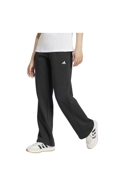 adidas Femei& # x27;s Essentials Pantaloni de trening confortabili cu tiv des...