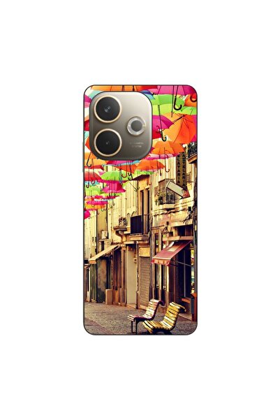 OEM Θήκη συμβατή με Oppo A5 Pro από σιλικόνη gel TPU με σχέδιο πολύχρωμων ομπ...