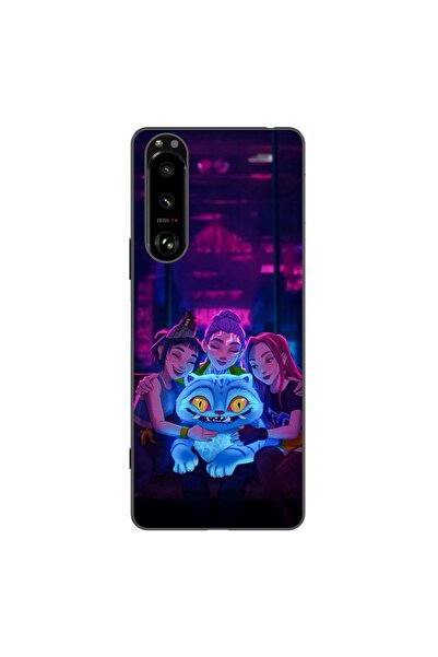 OEM Husa compatibila cu Sony Xperia 5 III Silicon Gel Tpu Model KPop Demon Hu...