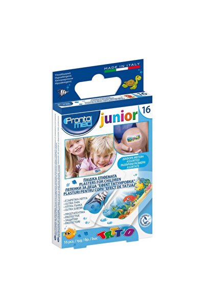 Zumzeria Ocean Tattoo Band-Aids for Kids - 16 pieces