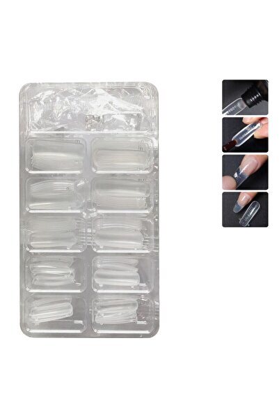 Zumzeria Reusable Acrygel Tips & 5 Clips - 100pcs