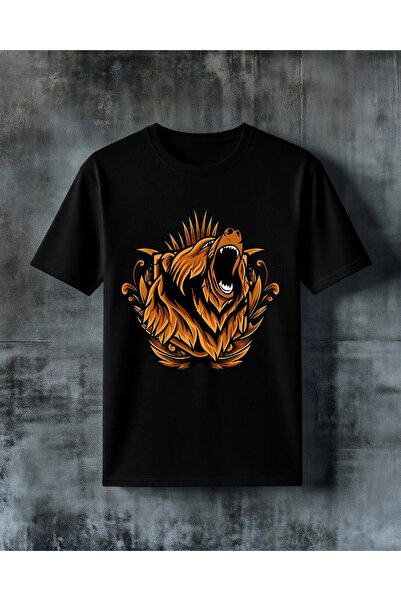 COMVİCHO Monster Swearing Printed Oversize T-Shirt