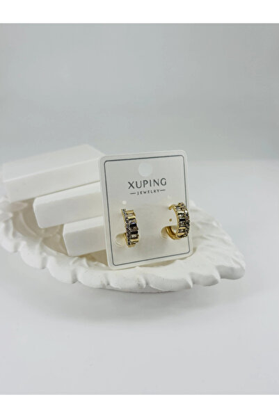 eco port Zircon Stone Brass Zircon Earrings - Kp00306