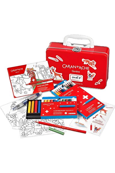 Caran d'Ache Swisscolor Travel Seyahat Seti 3000 - 223
