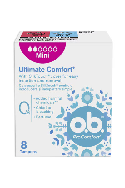 o.b. Tampoane OB Procomfort Mini, 8 buc