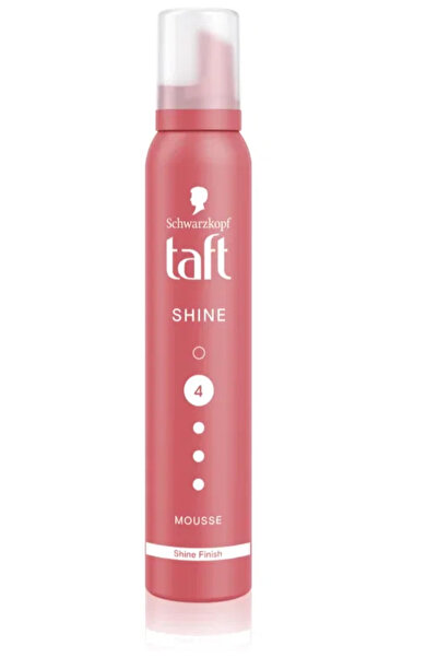 Schwarzkopf Spuma modelatoare Taft Shine, nivel fixare 4, formula vegana, 200 ml