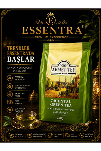 Essentra Home ESSENTRA Ahmet Tey Oriental Green Tea 250g Yeşil Çay oriental g...