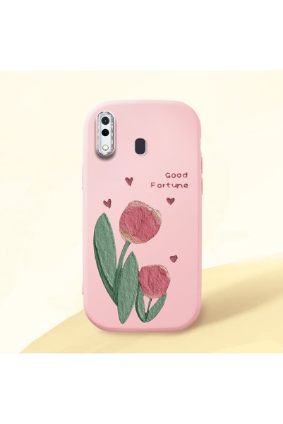 ucuc Pink Silicone Case with Shock-Absorbing Camera Protection Compatible wit...