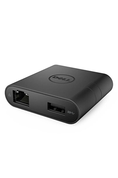 Dell USB-C - HDMI / VGA / Ethernet / USB 3.0, Black