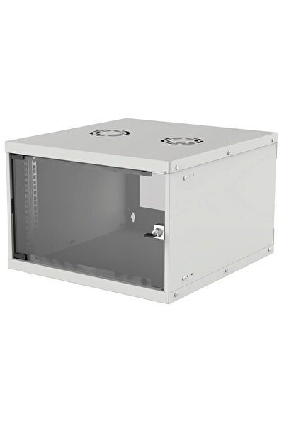 Intellinet Dulap suspendat BASIC, 6U, 540x400, Rack 19 ", ușă de sticlă, FLAT...