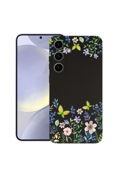 bestcase Husă TPU Ultra Subțire pentru Samsung Galaxy S26, Fluturi și Flori, ...