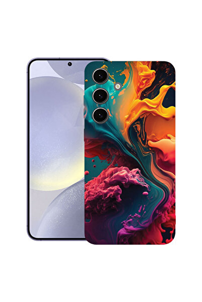 bestcase Husă TPU Ultra Subțire pentru Samsung Galaxy S26, Culori Lichide, 31...