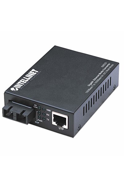 Intellinet Convertor media RJ45 la SC gigabit