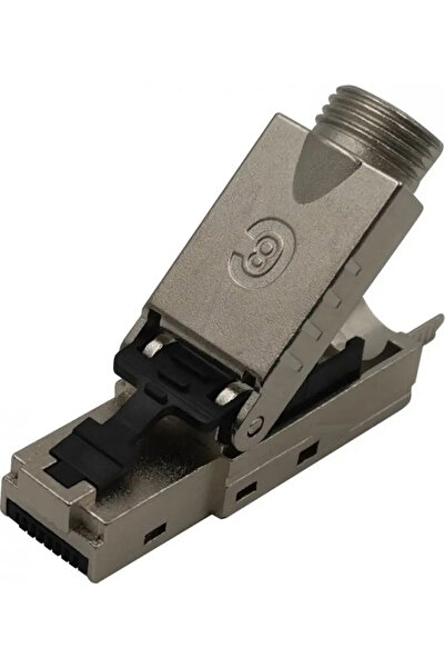 Techly Conector RJ45 Cat8.1 STP cu autoblocare, negru