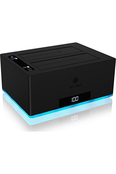 ICY BOX IB-127CL-U3 USB 3.2 Gen 1 (3.1 Gen 1) Tip B Negru
