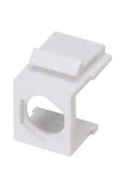Alantec Adaptor de montare Keystone pentru conector F, alb