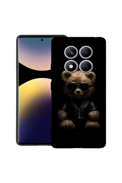 bestcase Husă TPU Ultra Subțire pentru Xiaomi Redmi Note 15 Pro 4G, Stil Ursu...