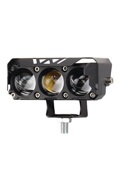 Falcon Led Sis Lambası 3 Mercekli Sarı - Beyaz