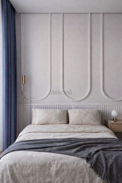 Dekonil Ayla Pinterest MDF Oval Duvar Çıtası 70*135cm
