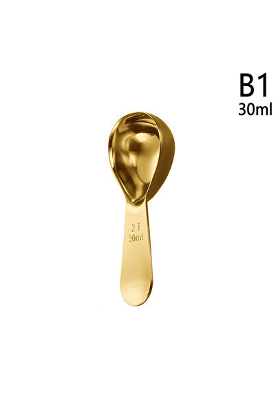 choice2 1Pcs B1 【NN71】1Pcs Stainless Steel Coffee Spoon And Measuring Spoon C...