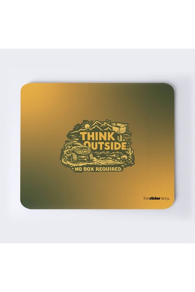 The Mousepad Story. فكر في الخارج ولا حاجة لحدود - لوحة ماوس