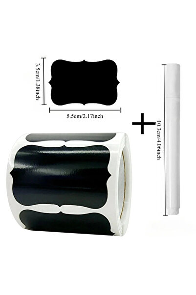 Choice A Set-120PCS 120PCS/Roll Removable Sticker with Erasable Pen Waterproo...