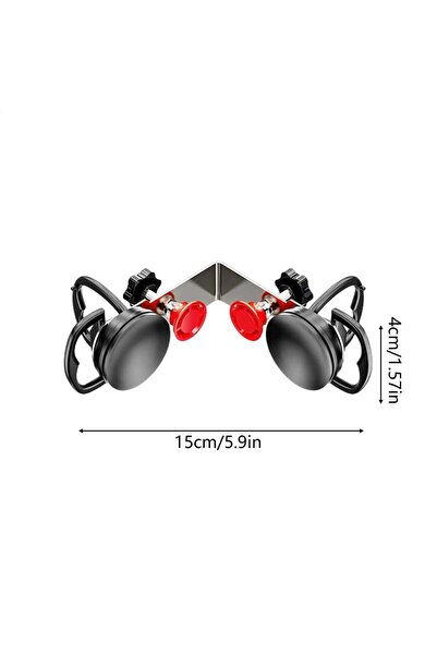 Choice1 2 suction cup 90 Degree Floor Gap Fixer Tool 2/4 Suction Cup Corner s...