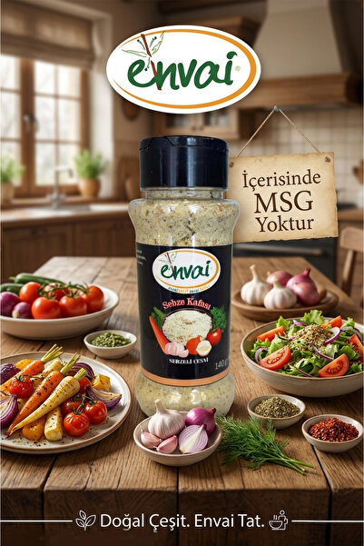 Envai Msg'siz Sebzeli Çeşni 140 gr