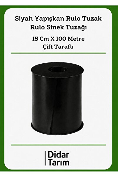 Biogreen Rulo Sinek Yapışkanı Bant 100 metre Ahır ve çiftlikler için yakayıcı...