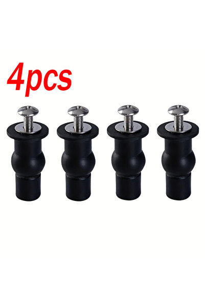 Choice M6 4pcs 2/4pcs Bathroom Toilet Hinges Top Nuts Stainless Steel Toilet ...