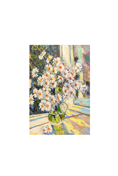 meli melo Painting vase with flowers 90 x 60 cm