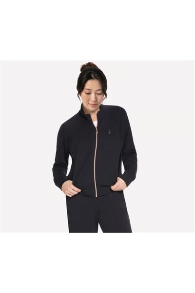 SKECHERS SKECHLUXE ELEVATE JACKET JA278-BLK, JA278-BLK, Femei, Negru