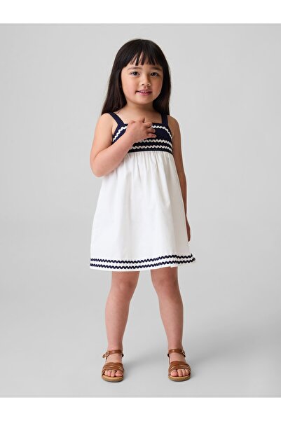 GAP Kız Bebek Lacivert Sailor Askılı Elbise
