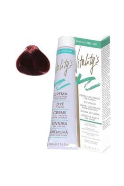 Vitality's Crema Coloranta Permanenta - Linea Capillare Dye Cream, nuanta 6/6...