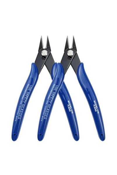 Choice 5.2 Inches 2Pcs Diagonal Pliers Carbon Steel Pliers Electrical Wire Ca...