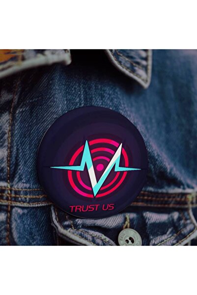 Choice دبابيس شارات z3 25x25mm بتصميم Hazbin Vox H-HotelS Trust Us للأصدقاء، ...