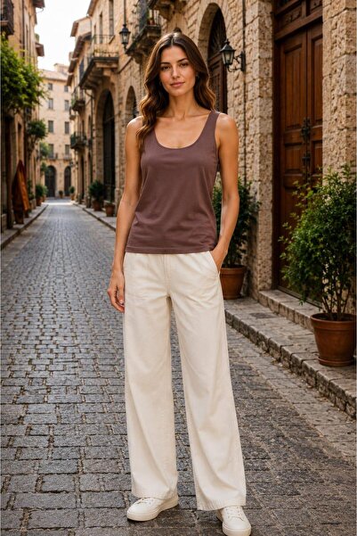 ALEXANDERGARDI Women's Athlete with Wide Straps and Lined Jumpsuit
