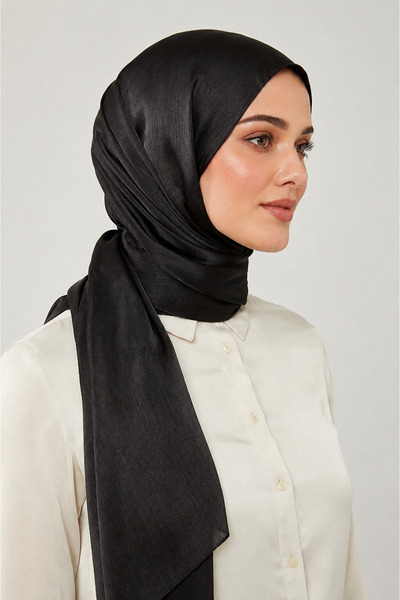 Big ModaEbrar Black Janjan Shawl - 115