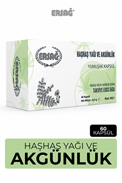 Ersağ Hayıt Ekstraktı Takviye Edici Gıda 60 Kapsül