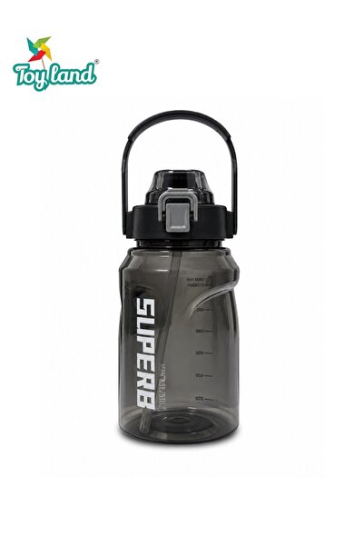 TOY LAND 1.5L Leakproof Sports Water Bottle with Straw & Carry Handle – Porta...