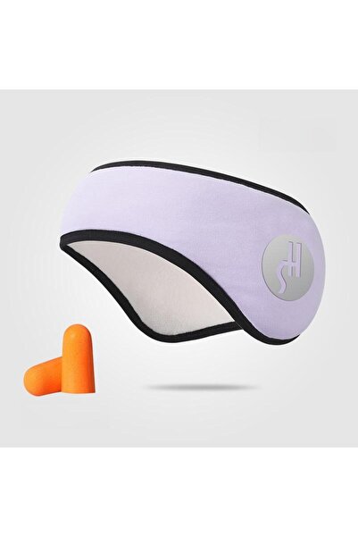 Choice PURPLE 2 in 1 Sleep Earplugs And Adjustable Eye Mask Noise Reduction T...