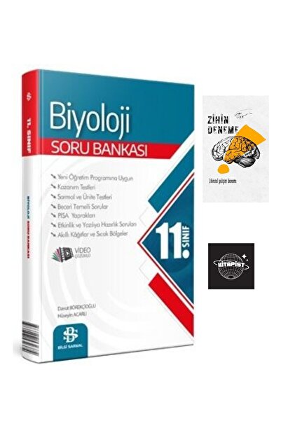 Bilgi Sarmal Yayınları BİLGİSARMAL 11.SINIF BİYOLOJİ SORU BANKASI+ZİHİNDENEME...