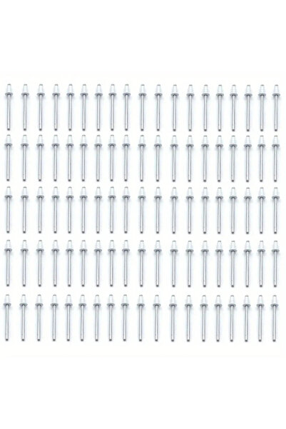Choice1 3.2-9.5mm 50pcs 50pcs White Painted Blind Rivets Round Head Hollow Ri...