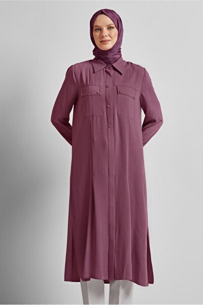 Alvina Slit Detail Long Tunic 45532