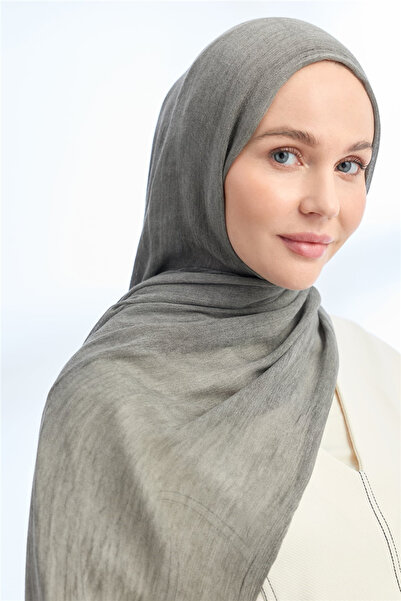 ARMANDA Soft Viscon Şal 3601-134 Füme