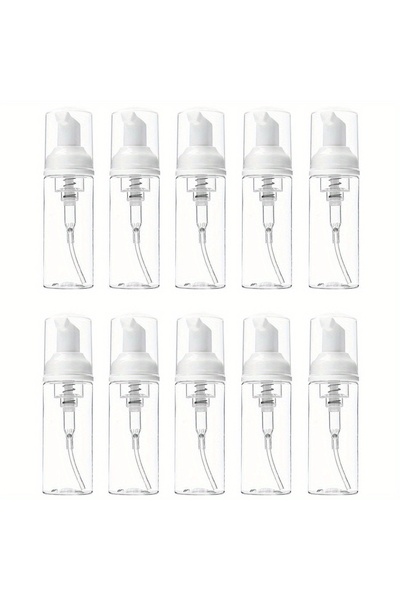 Choice1 10PCS-PSH-WHITE 10 قطع من زجاجات الرغوة الخالية من مادة BPA: الحل الأ...