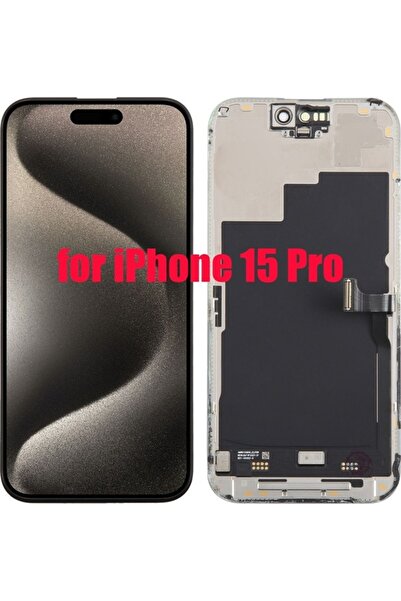 SDT iPhone 15 Pro Uyumlu Ekran (GX HARD OLED)